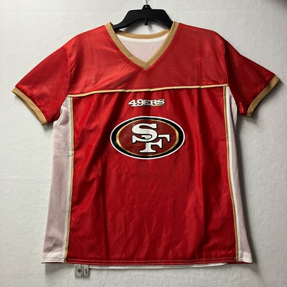 bda Other - San Francisco 49ers Reversible Flag Football Jersey Adult Size Medium NFL
